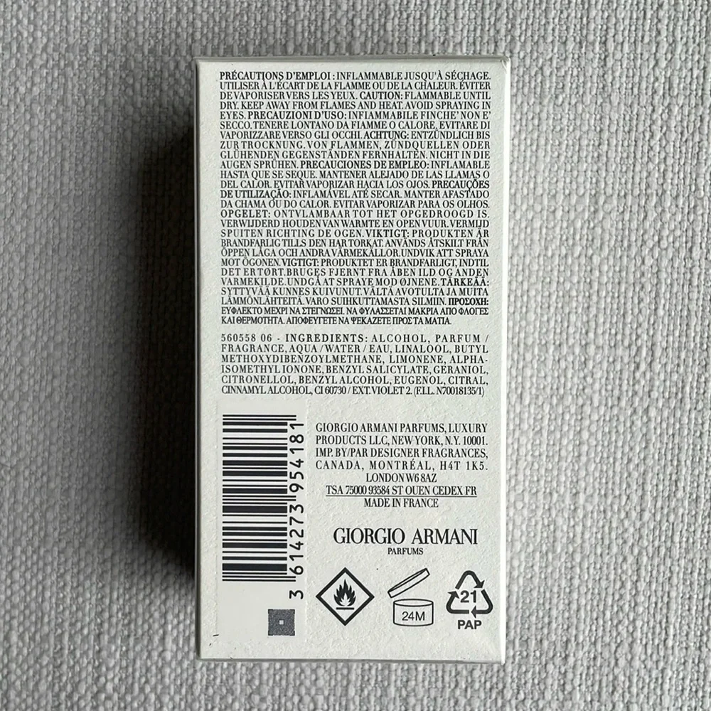 Giorgio Armani Acqua di gio 1oz sealed